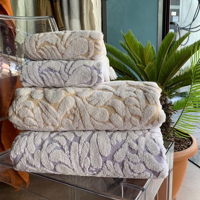 Jacquard Terry Towel Old Style Towel Hammam Towel Set Etsy