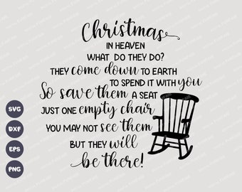 Download Christmas In Heaven Svg Etsy SVG Cut Files