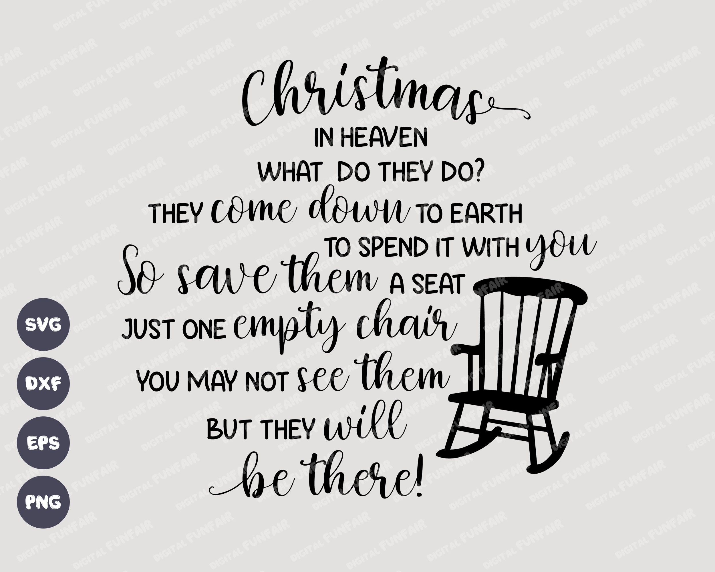 Printable Christmas In Heaven Svg Free Printable Christmas In Heaven Svg Free