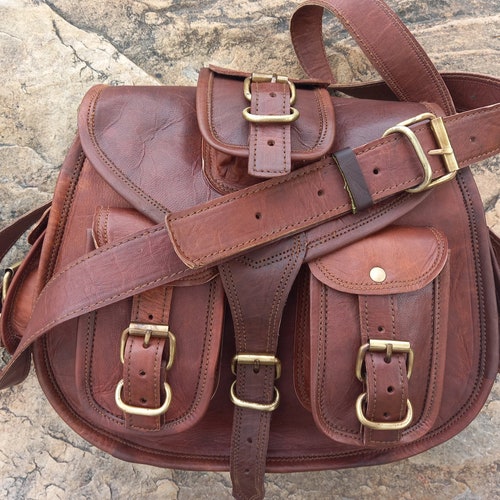 Handmade Leather Purse Leather Crossbody Bags for Women Etsy