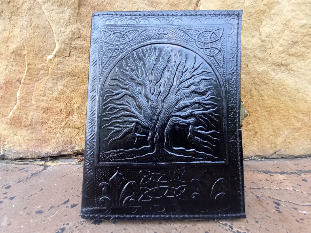 Tree of Life Journal Notebook for Writing Handmade Travel Dairy Gifts ...