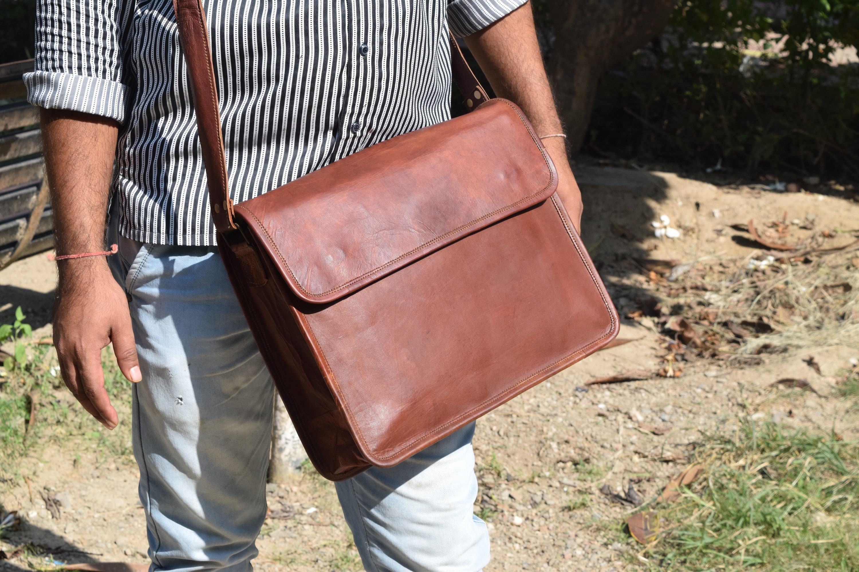 Handmade Leather Crossbody Bag Leather Messenger Bag Leather Laptop Bag Leather Shoulder Bag for Men Women Leather Travel Bag Best Gift Etsy Ireland