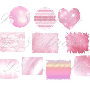 Pastel background -pink background png- torn pink paper png -pink background sublimation downloads