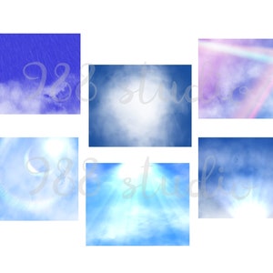 Sky background png- cloud frame- sky digital background -blue white background png, background sublimation design,bundle digital download