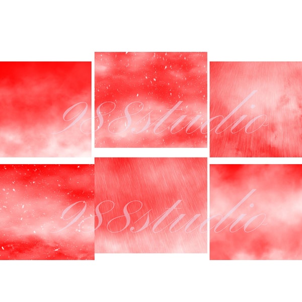 Red sky background png- cloud frame- sky digital background -red white background- background sublimation design,bundle digital download