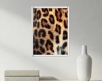 Leopard art print, tiger wall art digital, jungle animal decor, safari wall art, wild cat artwork, wildlife printable, wild animal printable