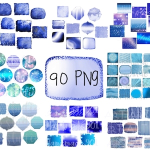 Blue bundle background png- blue texture png -90 bundle png files -background package, background sublimation design,bundle digital download