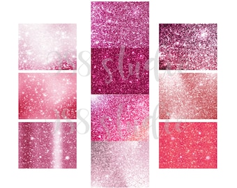 Pink glitter background png- pink texture overlay- scrapbooking digital paper- scrapbook digital download- golden clip art- commercial use