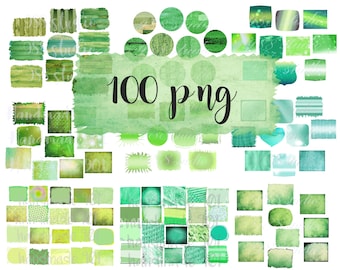 Green clip art- bundle background png- green png -110 png green texture-bundle png files -background package, background sublimation