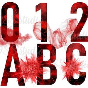 Smoke letters png, fog alphabet pdf, red smoke png, glitter alphabet, abc sublimation, cloud letter font, alphabet clip art, display fonts
