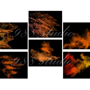 Orange smoke background png- orange black background -fog background - smoke digital - background sublimation design,bundle digital download