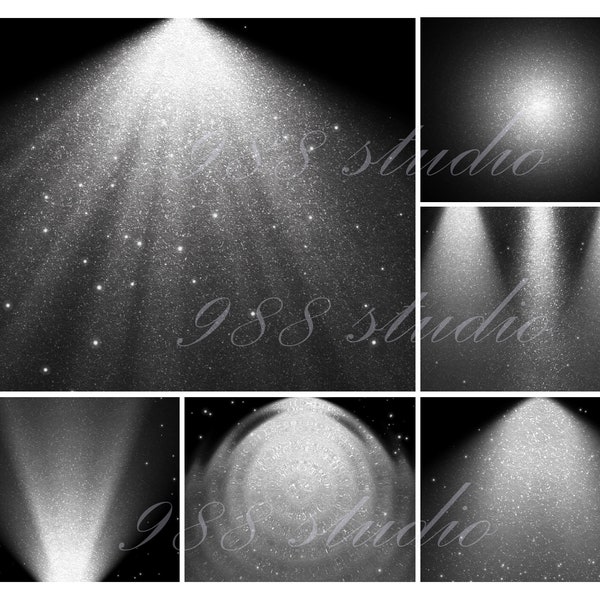 Glitter spotlight on black background png- silver black background -glitter texture -background print -art print- printable- bundle digital