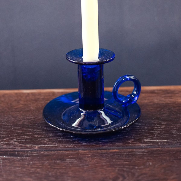 Blue Candle Holders Etsy