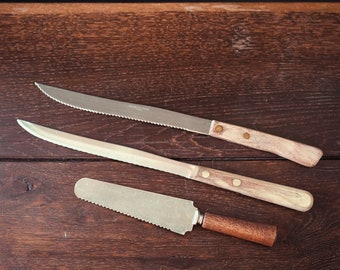 Vintage Schnitzmesser Brotmesser - gemischtes Vintage Besteck