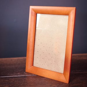 Angular Wooden Joinery Photo Frame  - Vintage Modern Wood Picture Frame