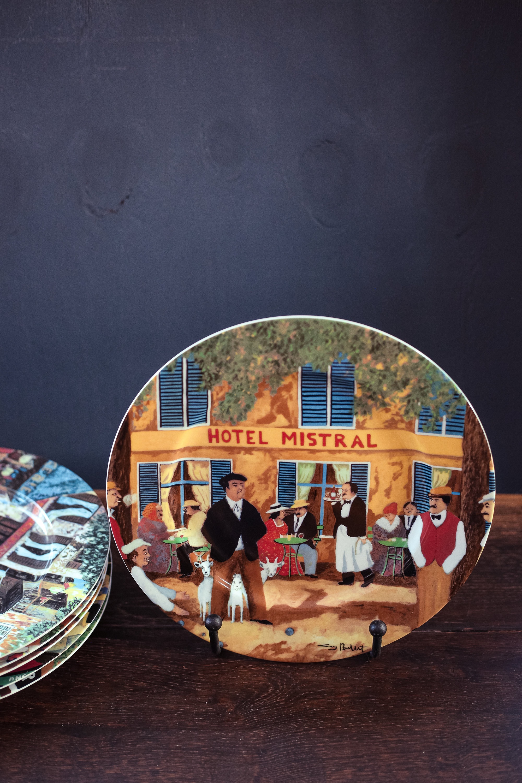 Hotel Mistral ガイブュッフェコレクションプレートセット Guy Buffet Collectible Plates - Sold Individually Select From