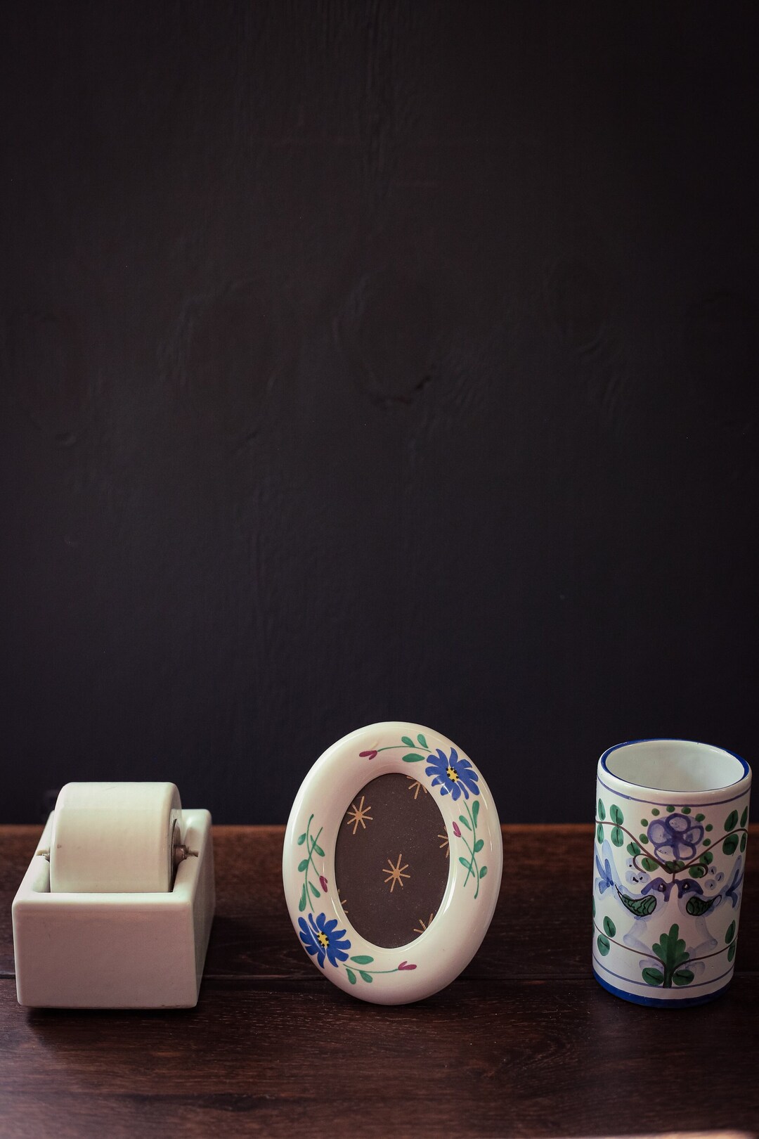 White Ceramic Desk Accessories Select From Dropdown Etsy
