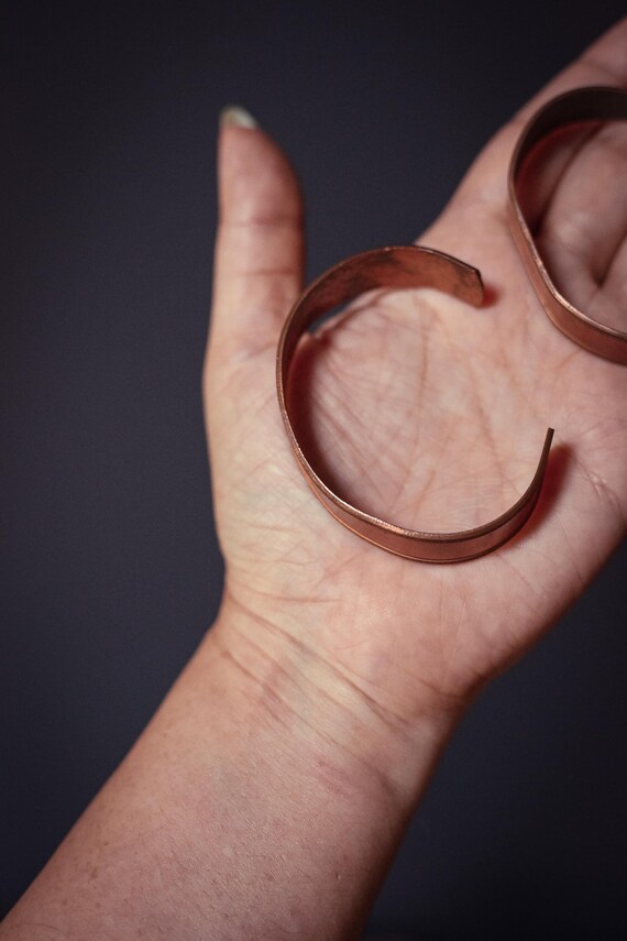 Stamped Solid Copper Cuffs *Select from Dropdown … - image 5