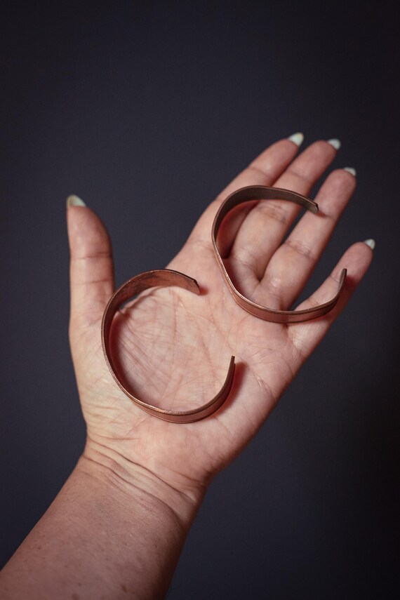 Stamped Solid Copper Cuffs *Select from Dropdown … - image 3