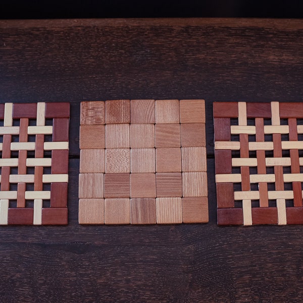 Wooden Trivets Etsy