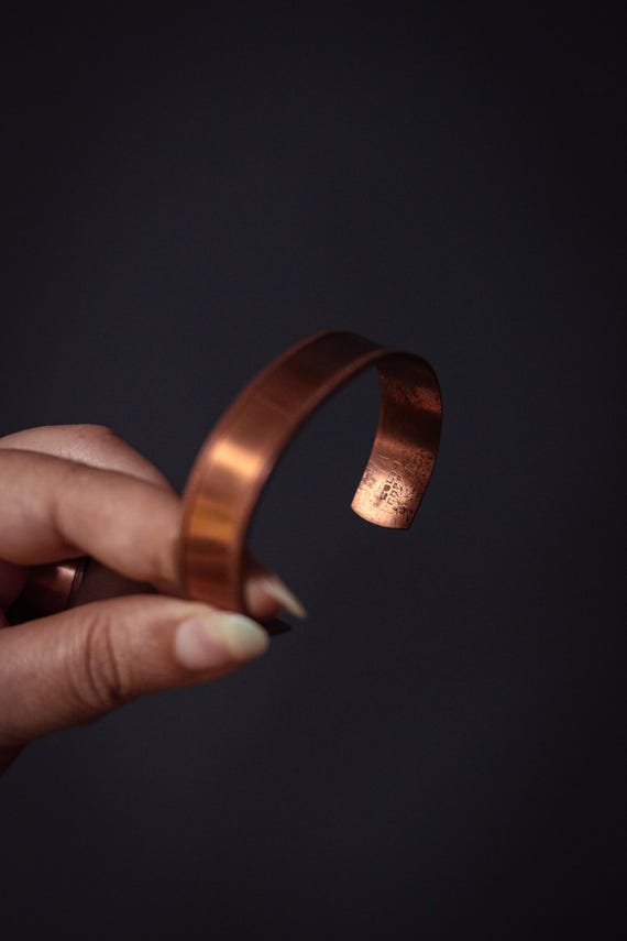Stamped Solid Copper Cuffs *Select from Dropdown … - image 6