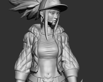 K/DA Akali 3D resin print