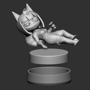 Ankha カスタムフィギュア 3D ファイル