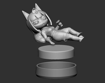 Ankha anpassad figur 3D-fil