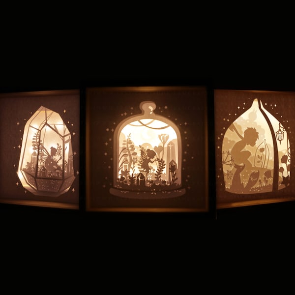 COMBO 3 FAIRY Paper Lightbox Template, Paper Cutting Template, Lightbox SVG File, silhouette template, die cut template Active COMBO 3 FAIRY Paper Lightbox Template, Paper Cutting Template, Lightbox SVG File, silhouette template, die cut template Active