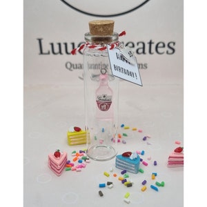 Bottiglia di gin rosa per il 18° compleanno, regalo divertente, ricordo memorabile