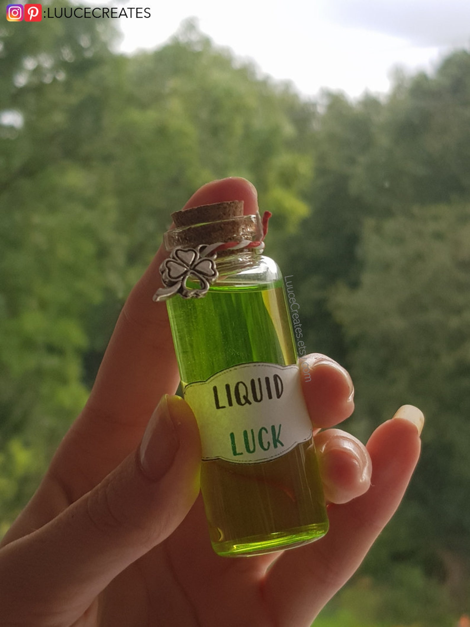 Liquid Luck Good Luck Potion Gift for Her University Gift New Etsy