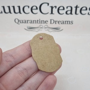 Petite étiquette kraft brune, étiquette cadeau, étiquette de Noël, étiquette cadeau, étiquette recyclée
