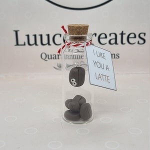 I like you a Latte Funny gift Birthday gift Pet bean Anniversary gift Office gift