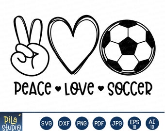 Download Love Soccer Svg Etsy