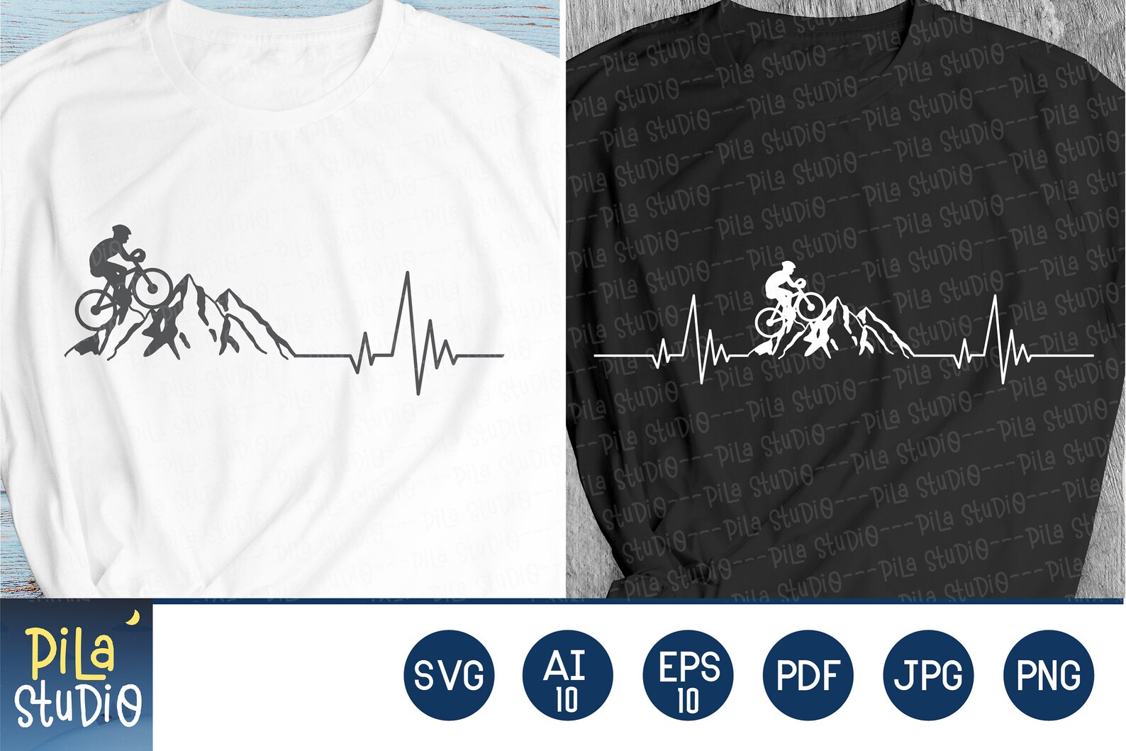 Free Free 245 Mountain Heartbeat Svg SVG PNG EPS DXF File