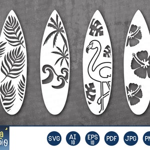 surfboard svg, surfboard templates, surfing design svg, surfboard png, SVG Cutting File, silhouette, sublimation, Printable, eps, png