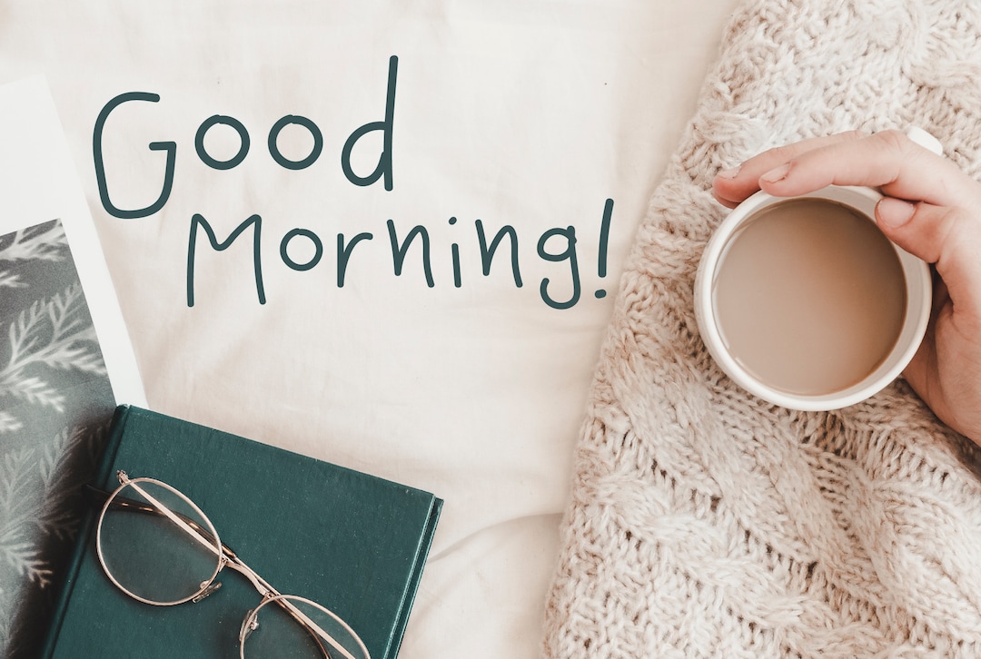 Good Morning Script Font | Modern Handwritten Font (TTF, OTF) - Etsy