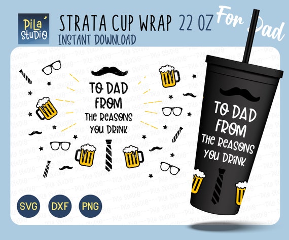 Father’s Day SVG to Dad From the Reasons You Drink SVG | Etsy