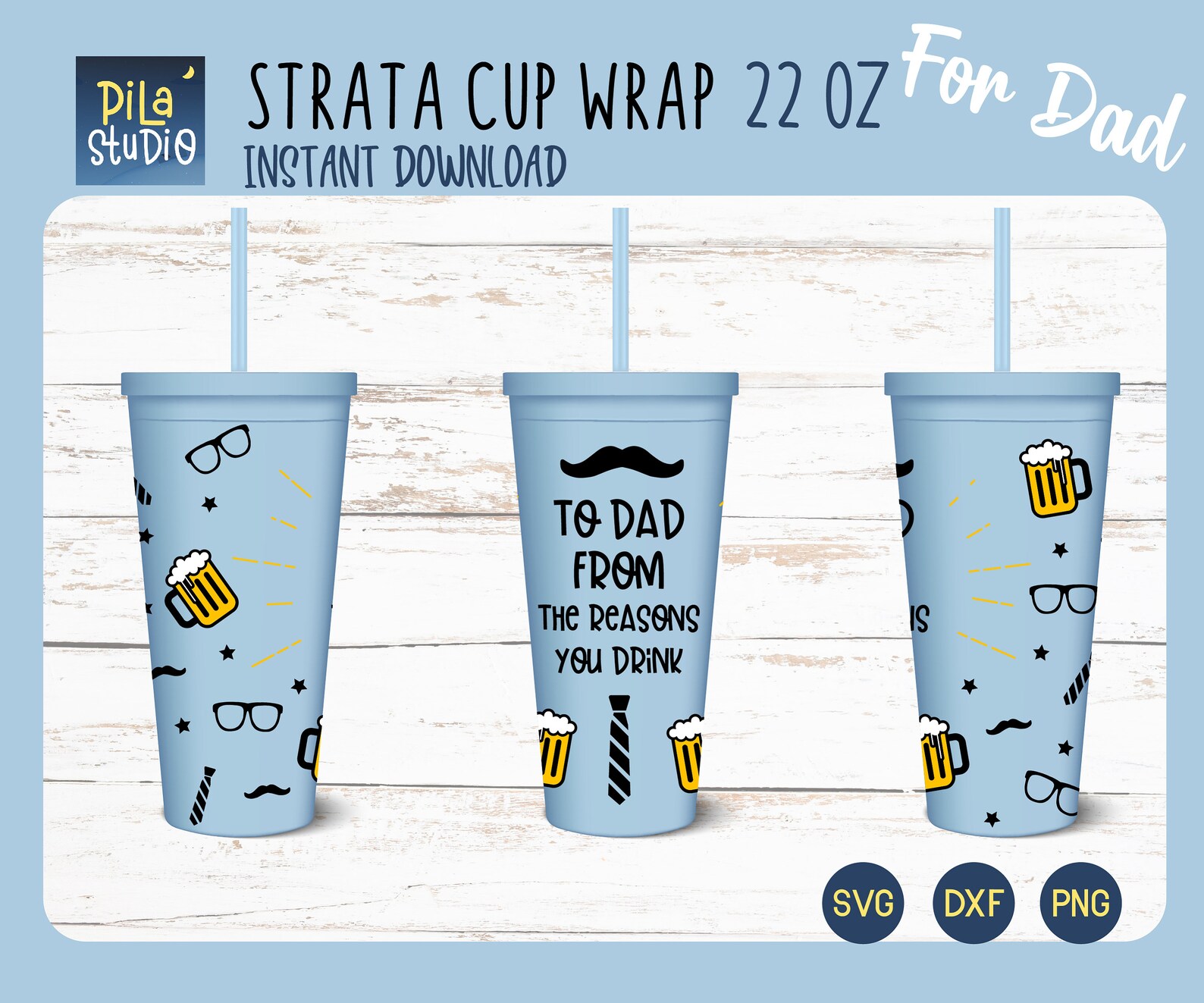 Father’s Day SVG To Dad From The Reasons You Drink SVG | Etsy