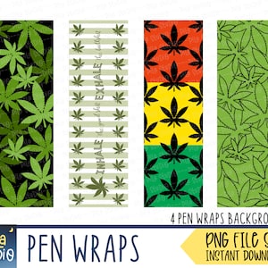 Cannabis Pen Wraps PNG File Set | weed Pen Wrap | inhale the good shit | For Waterslide or Vinyl PNG file | instant download