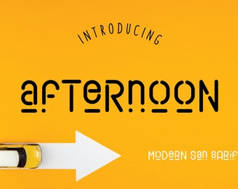 Afternoon Digital font | Script Font | Font download | Modern font | LOGO font | Branding l Elegant Fonts | Otf-Ttf| sans serif |Advertising