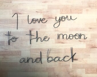 I Love You Cursive Etsy