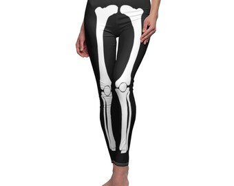 skeleton leggings uk