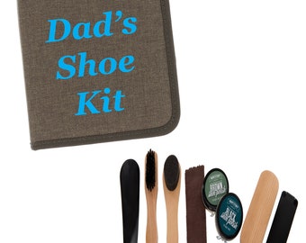personalised shoe shine kit