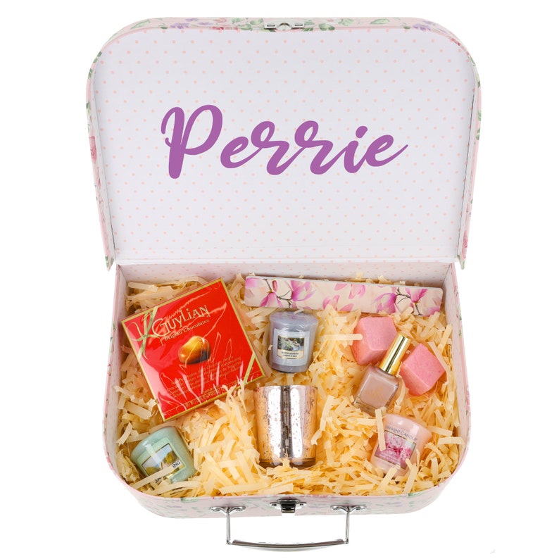 Yankee Candle Gift Set Storage Box Pamper Kit Personalised ...