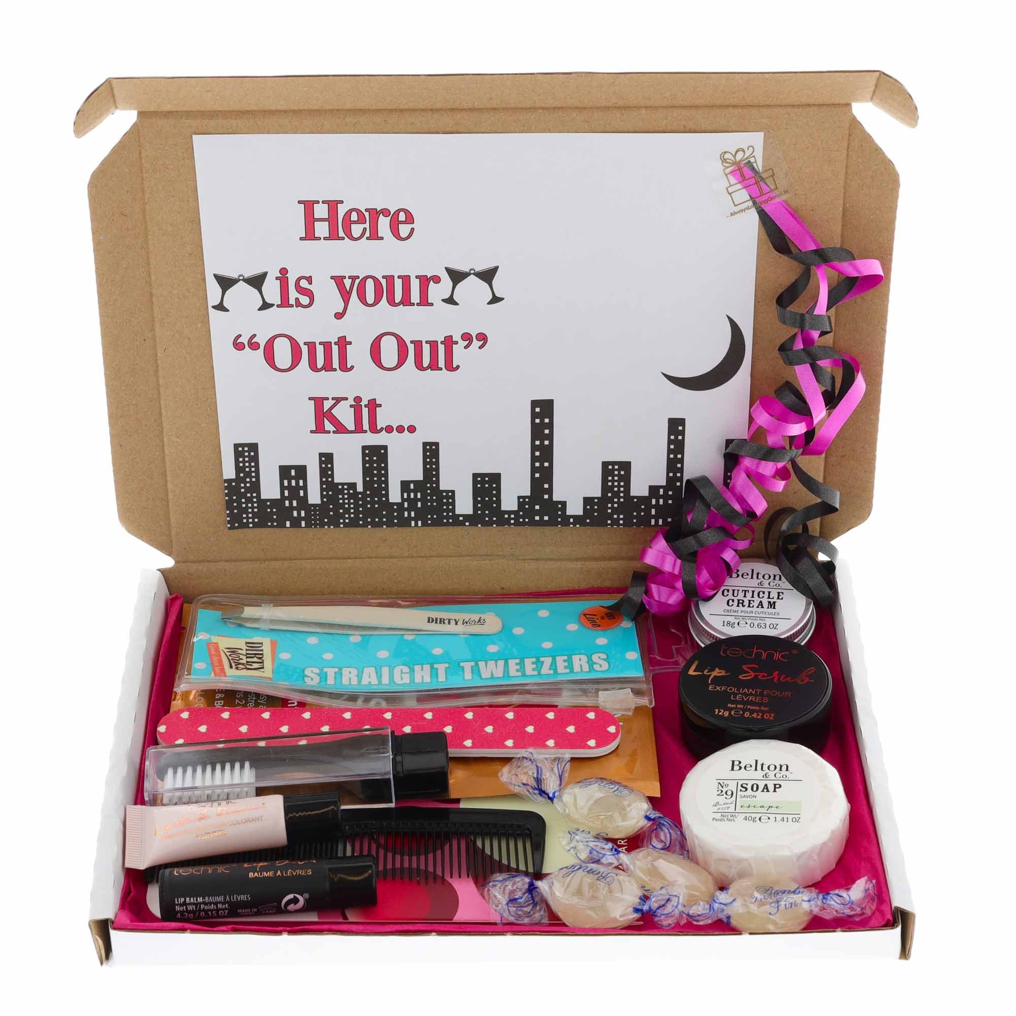 Night Out Essentials Box Girls Night Out Hen Night Sleepover Etsy UK