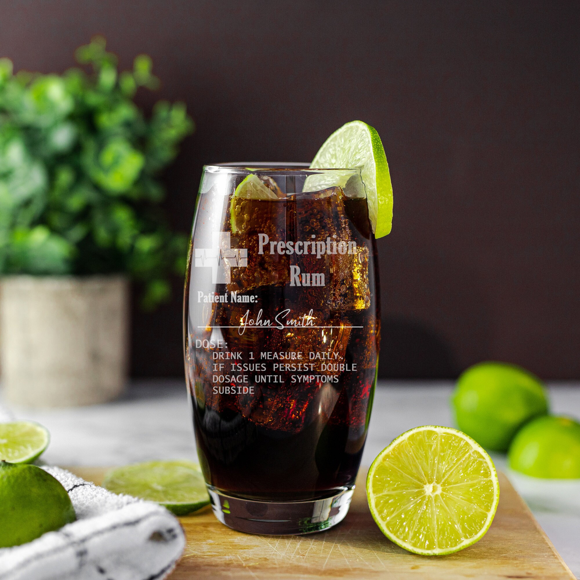 Rum and Coke Glasses 