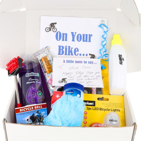 Cycling Lover Cycle Bike Essential Kit Gift Box Bike Cyclist Gift Idea Sports Pack Inc Bike Repair Kit Relax and Massage Gift Box Etsy Canada
