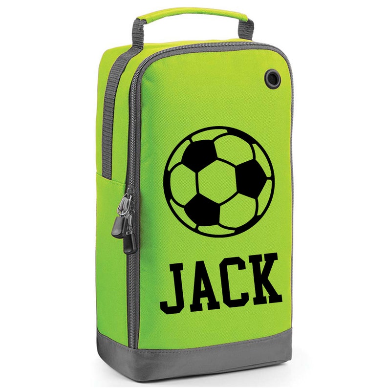 Sac à chaussures de football personnalisé avec nom et design Cadeau sac de football pour enfant lui ou elle Kit de sport pour chaussures de football Sac à chaussures de football personnalisé Football