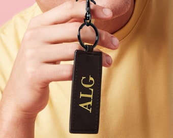Personalised Luggage Tag | PU Leather Key Tag | Key Ring Clip | Travel Tag | Custom Name Bag Tag | Name Tag | Travel Accessories | New Home